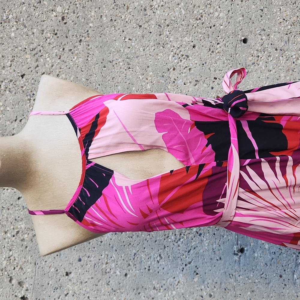 SPANNER Pink Floral Maxi Dress - Picture 2 of 14